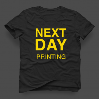 next day t shirt printing