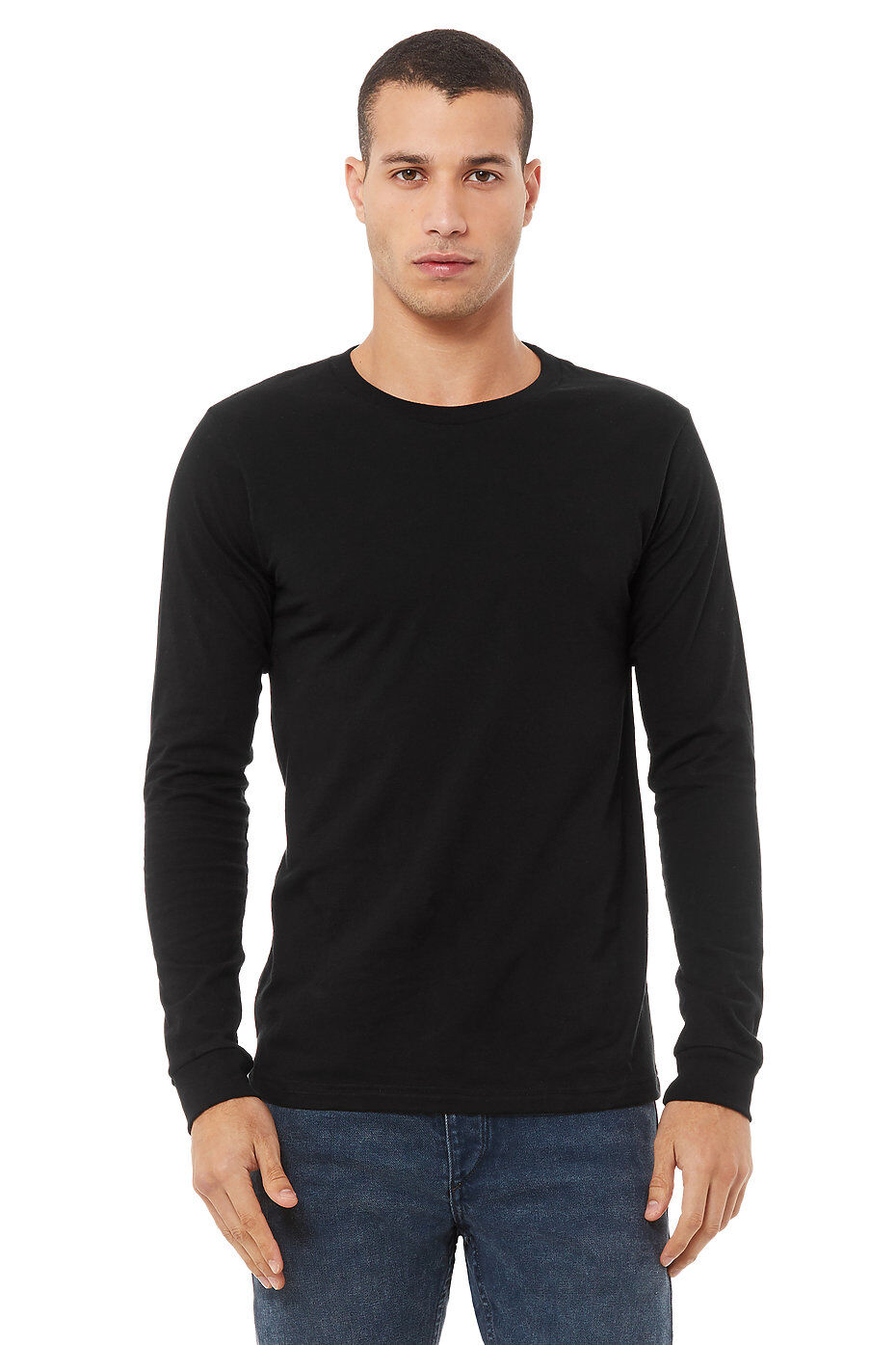 Custom Black Long Sleeve T-shirt Printing ⋆ Merch38