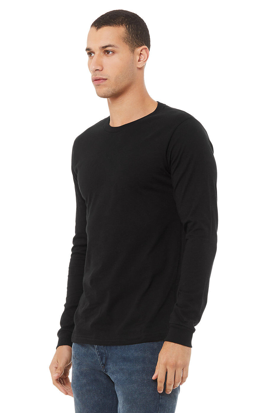 Custom Black Long Sleeve T-shirt Printing ⋆ Merch38